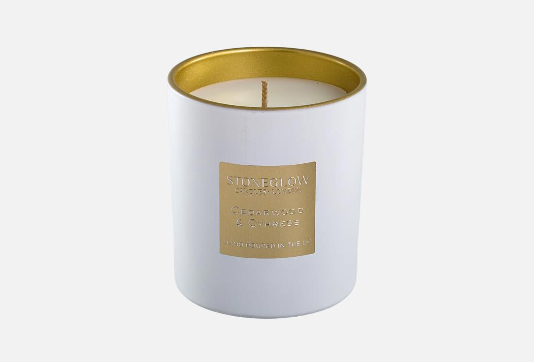Изображение товара Ароматическая свеча Stoneglow candels Кедр и Кипарис