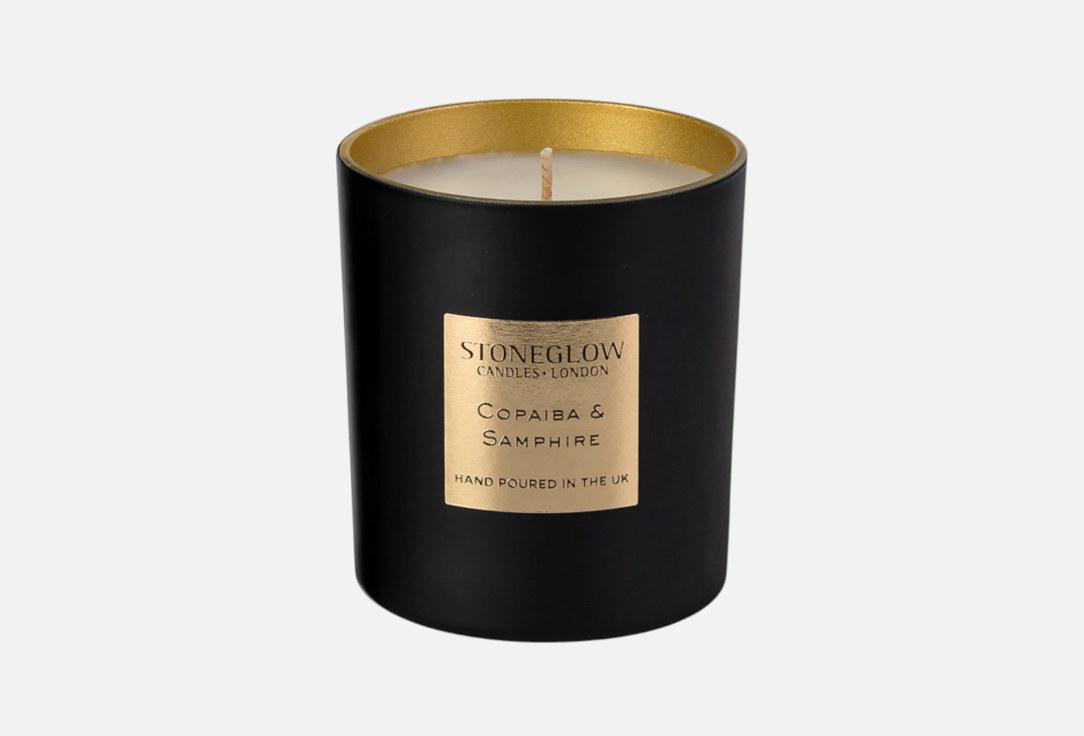 Изображение товара Ароматическая свеча Stoneglow candels Копайба и самфир
