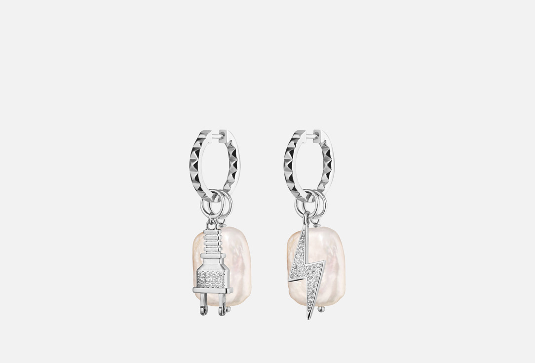 Изображение товара Серьги GINADREAMS Заряжаю на успех Silver