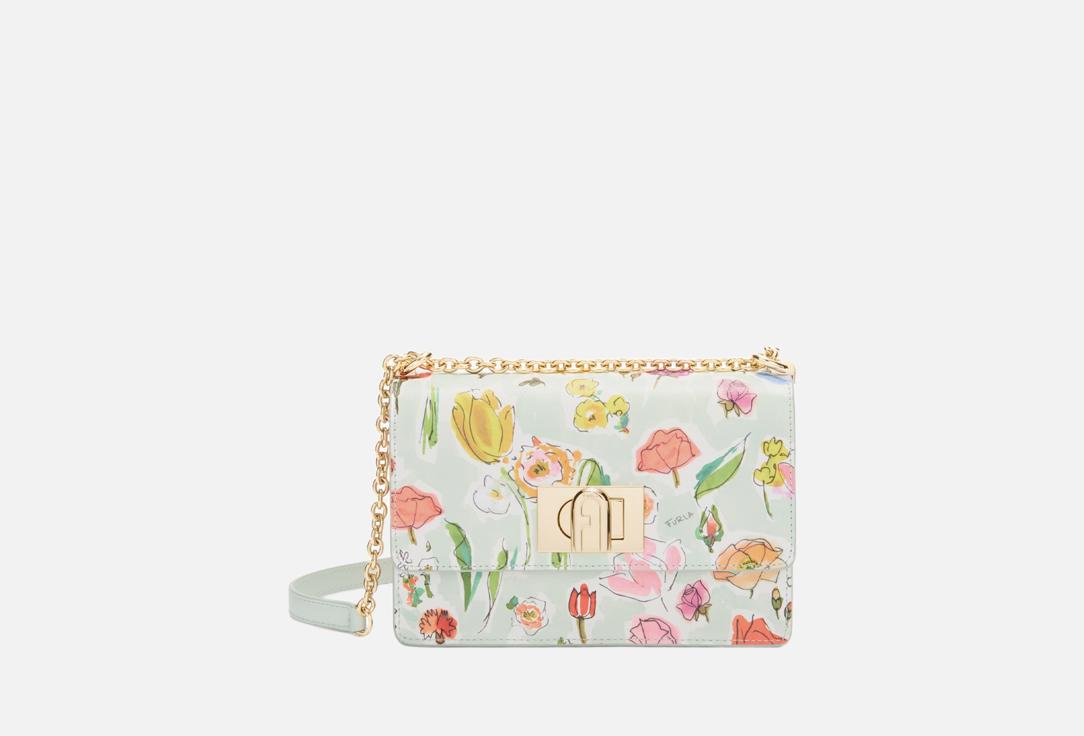 Изображение товара Кожаная кросс-боди сумка Furla 1927 MINI 20 с принтом и цепочкой