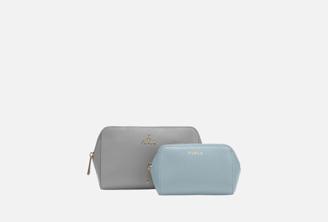 Набор косметичек FURLA CAMELIA M Cenere/cirro