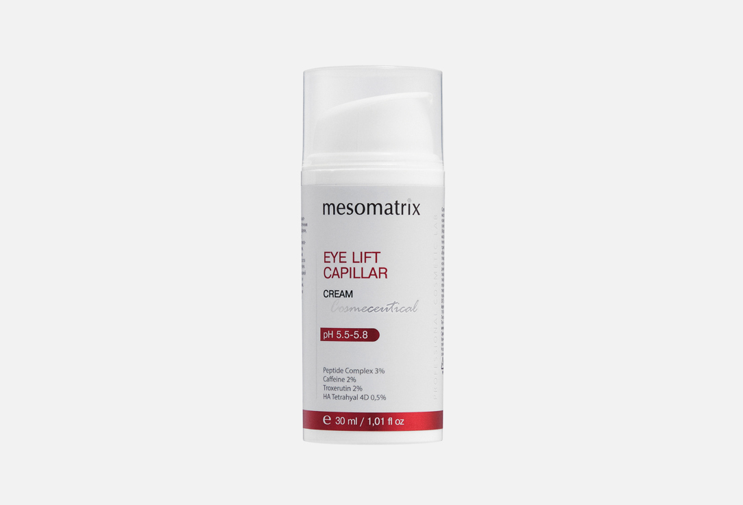 

Пептидный крем для век MESOMATRIX, Eye lift capillar cream 30 мл