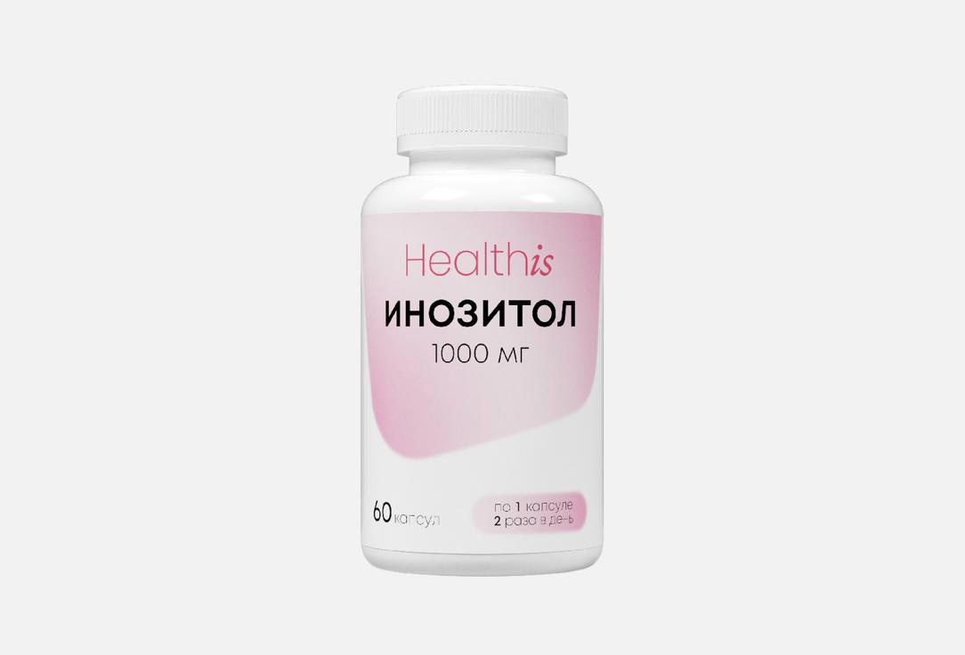 

БАД для поддержки мочеполовой системы HEALTHIS, Инозитол и фолиевая кислота в капсулах 60 шт