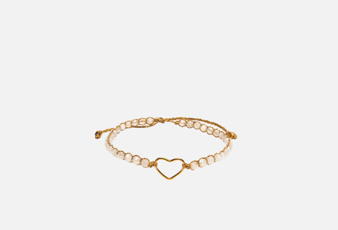 Изображение товара Браслет Samapura Jewelry Лунный камень Amore Золотая нить