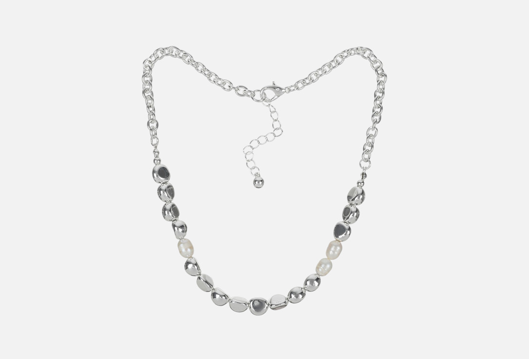 

Колье FIORE LUNA, Metall & Pearl Togl 1 шт