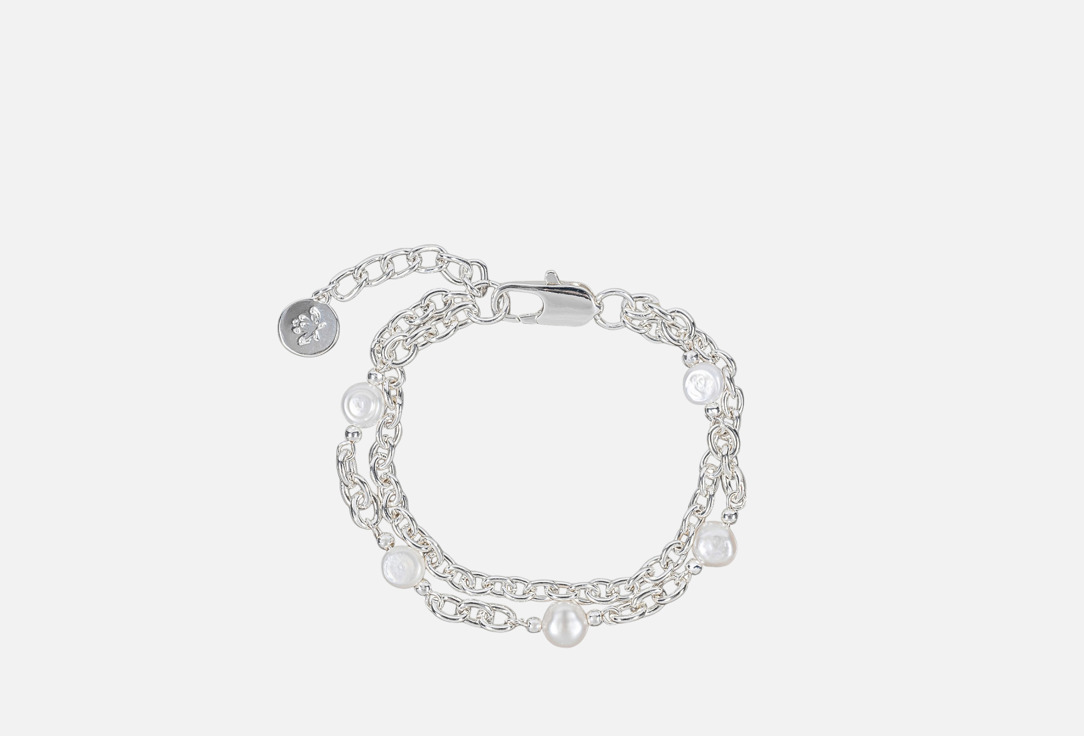 Изображение товара Браслет Fiore Luna Pearle Double Сarabiner