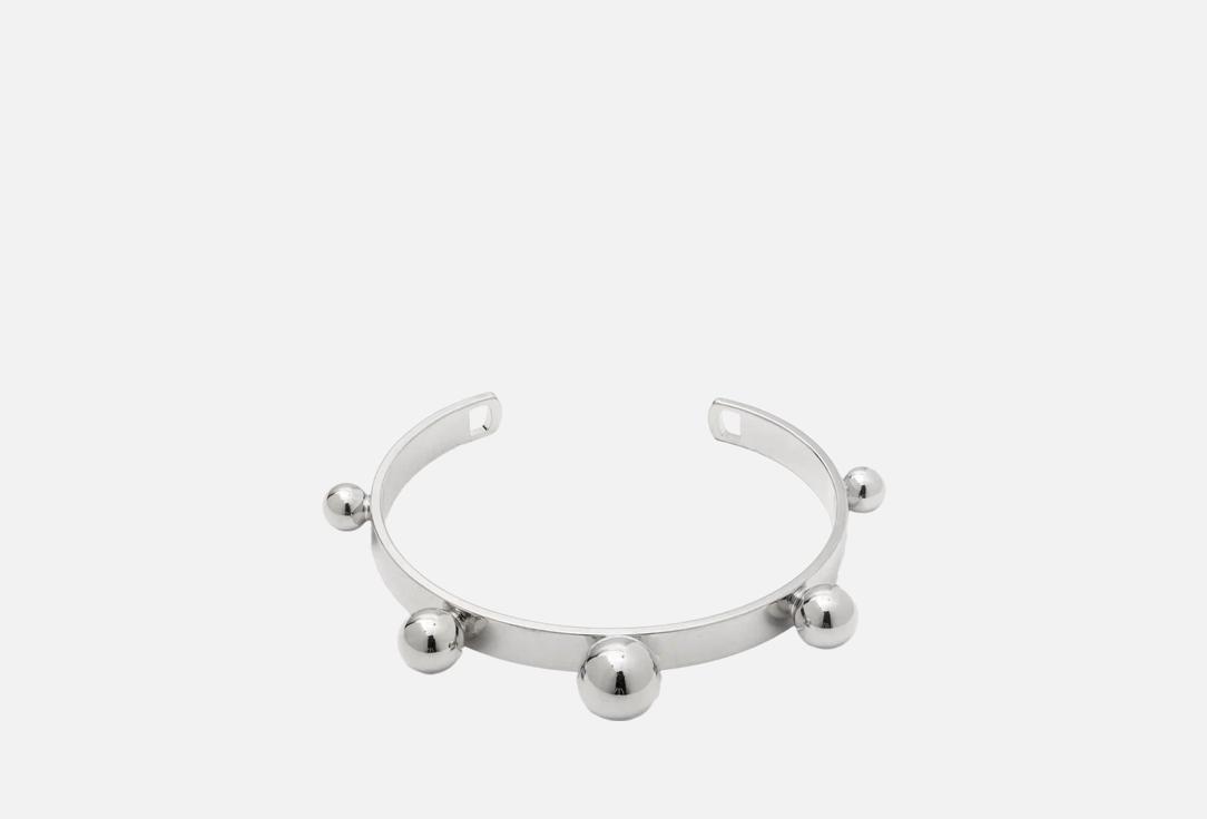 Изображение товара Браслет Attribute Shop с шариками серебристый