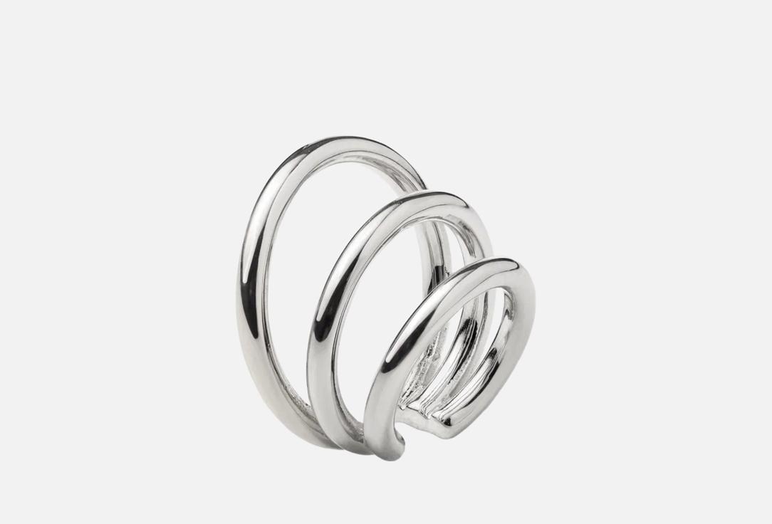 Изображение товара кафф Attribute Shop тройной узкий серебристый