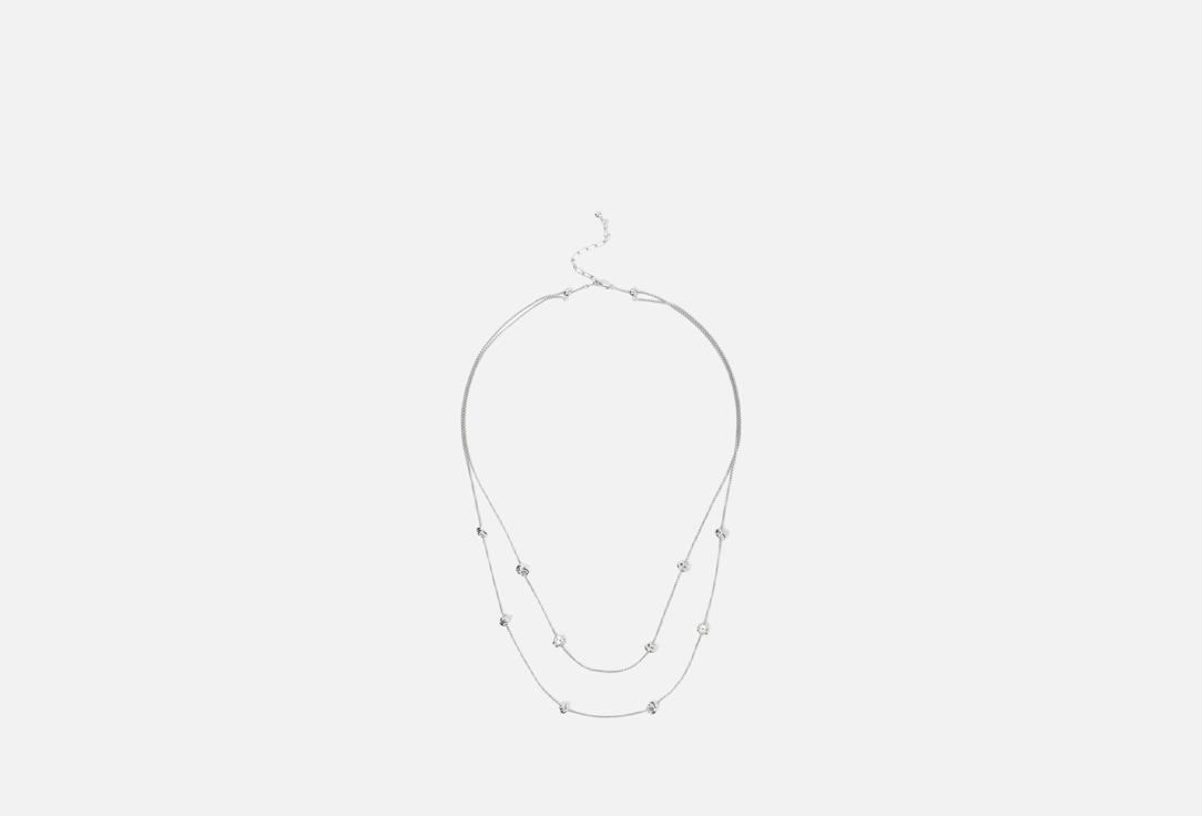 Изображение товара Цепочка Attribute Shop трансформер серебристая