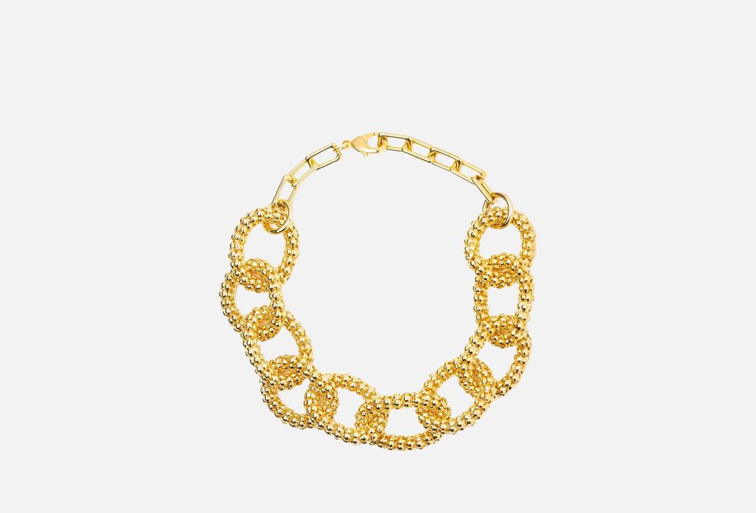 Изображение товара Колье Attribute Shop объемное золотистое