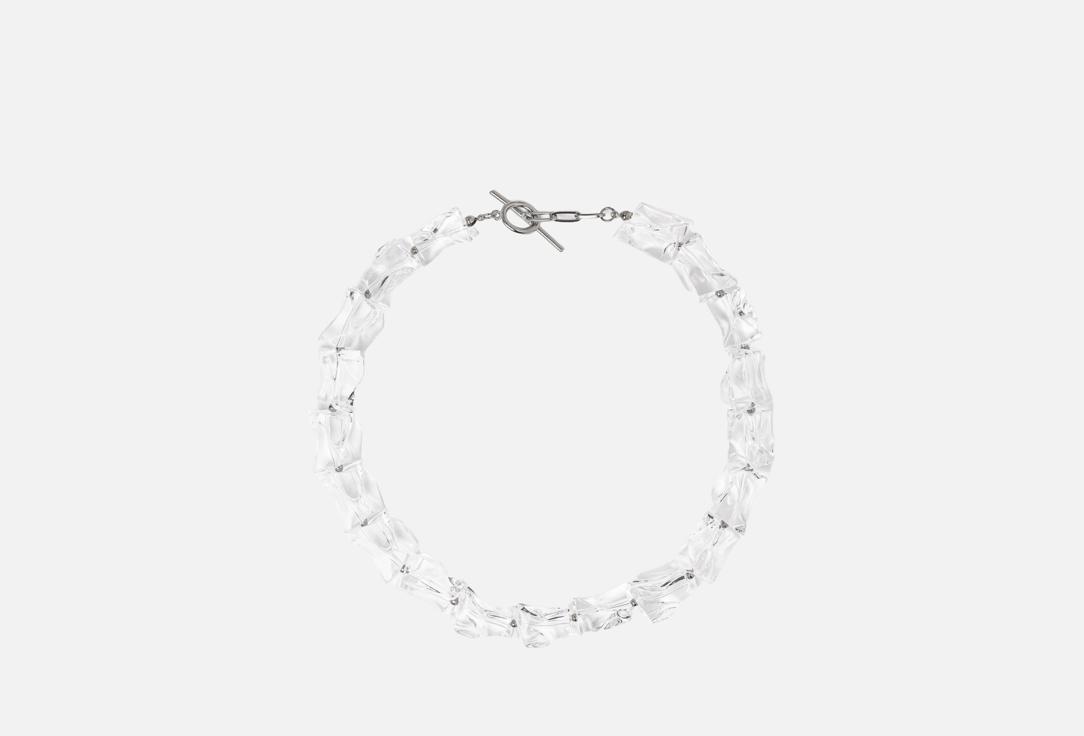Изображение товара Колье Attribute Shop Кусочки льда серебристое