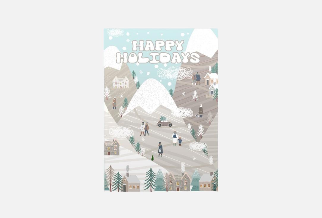 Изображение товара Открытка Meswero Happy Holidays