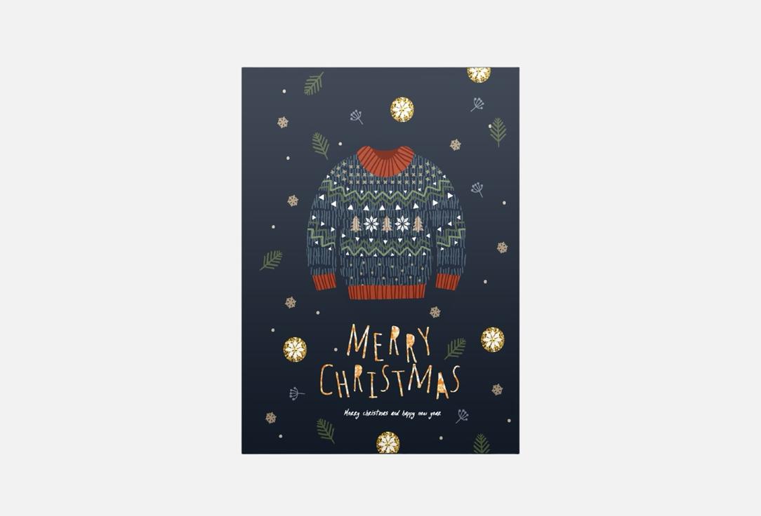 

Открытка MESWERO, Merry Christmas Sweater 1 шт