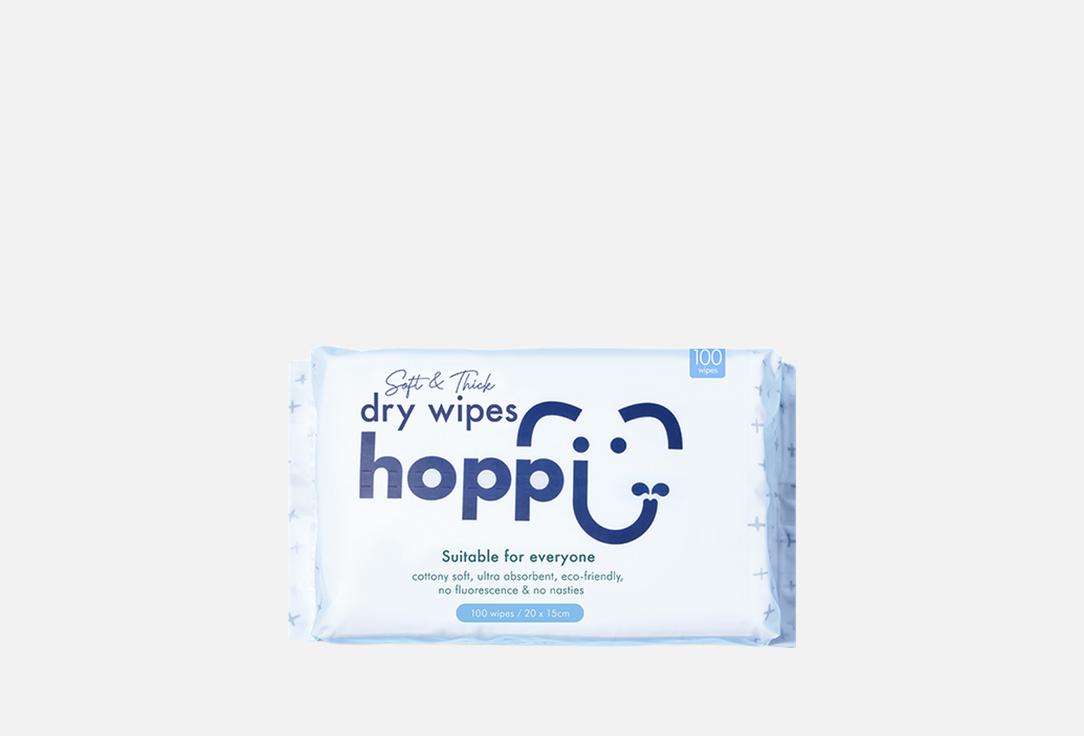 

Детские сухие салфетки HOPPI, Soft & Thick Dry 100 шт