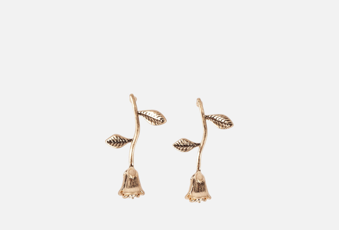 

Серьги ФЕТИШ, Roses Golden 2 шт