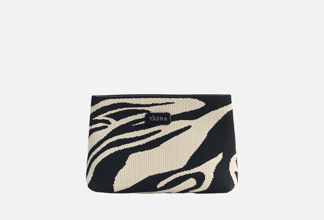 

Косметичка YASNA, Мультиколор, Заморская диковинка черно-белая