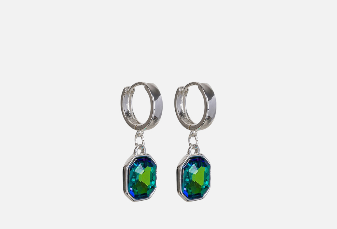 

Серьги FIORE LUNA, Virtual Green 2 шт