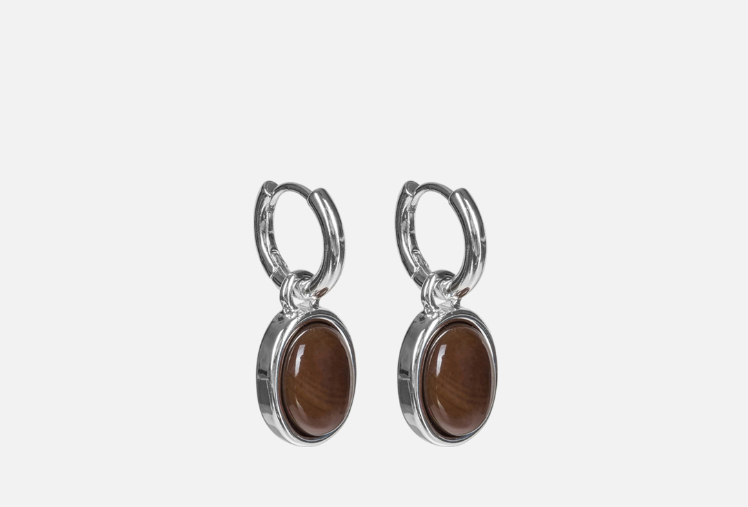 Изображение товара Серьги Fiore Luna COFFE AGATE