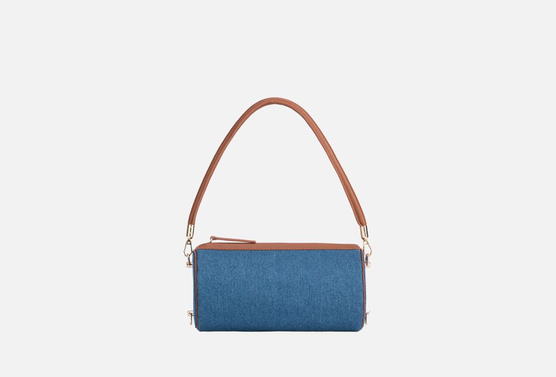 Изображение товара Сумка кросс-боди кожаная Tesorini tati джинс