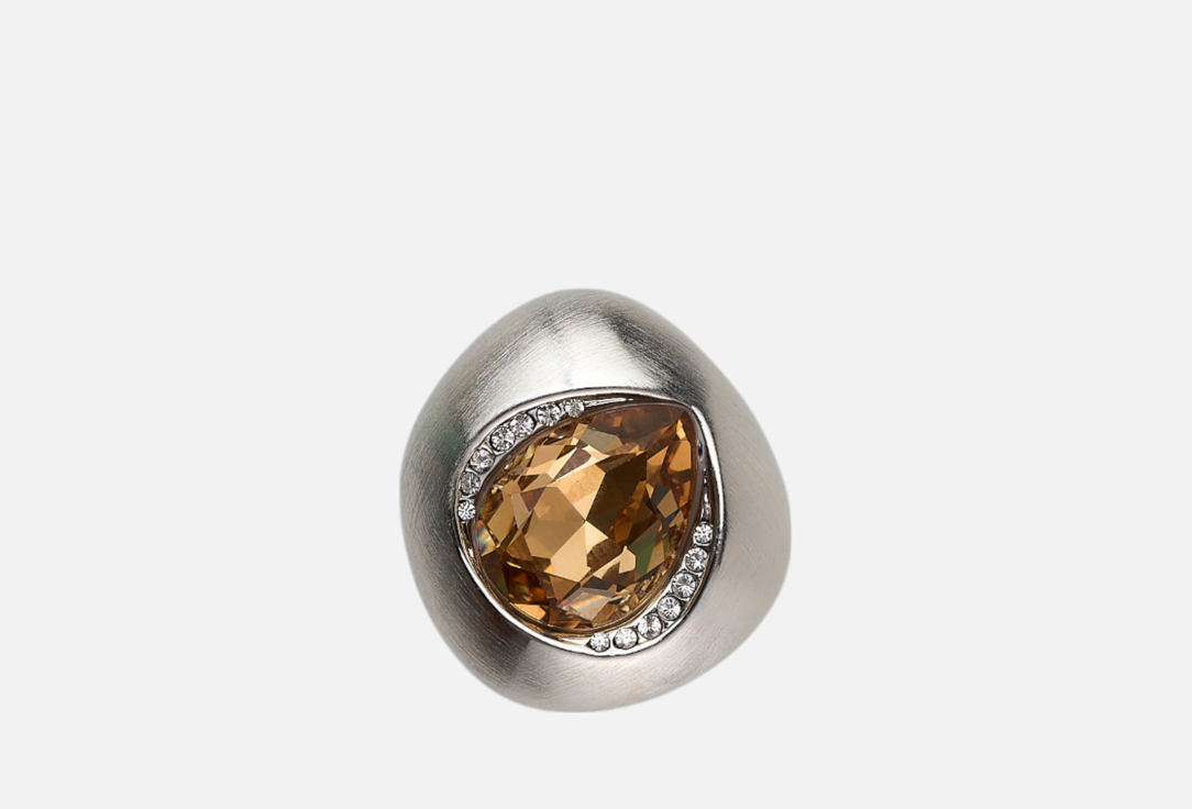 Изображение товара Кольцо 19.stone с желтым кристаллом