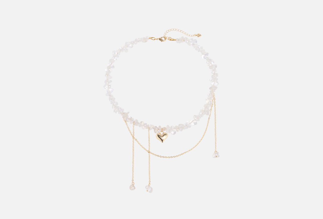 Изображение товара Колье 19.stone хрустальная любовь авторское женское украшение с цепочкой