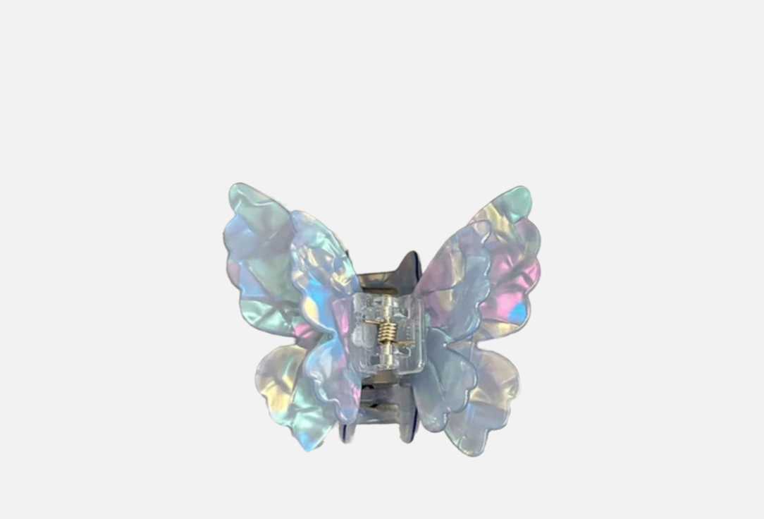 

Крабик для волос DIRLABBEAUTY, Голубой, Перламутровая бабочка, голубой 1 шт