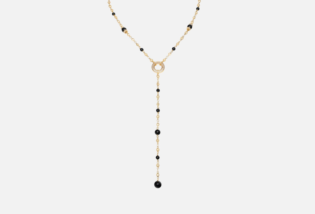 Изображение товара Элегантная цепочка-галстук Edalin jewelry аннабель из латуни с позолотой