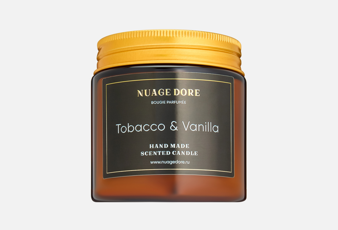 

Ароматическая свеча NUAGE DORE, Tobacco & Vanilla 120 г