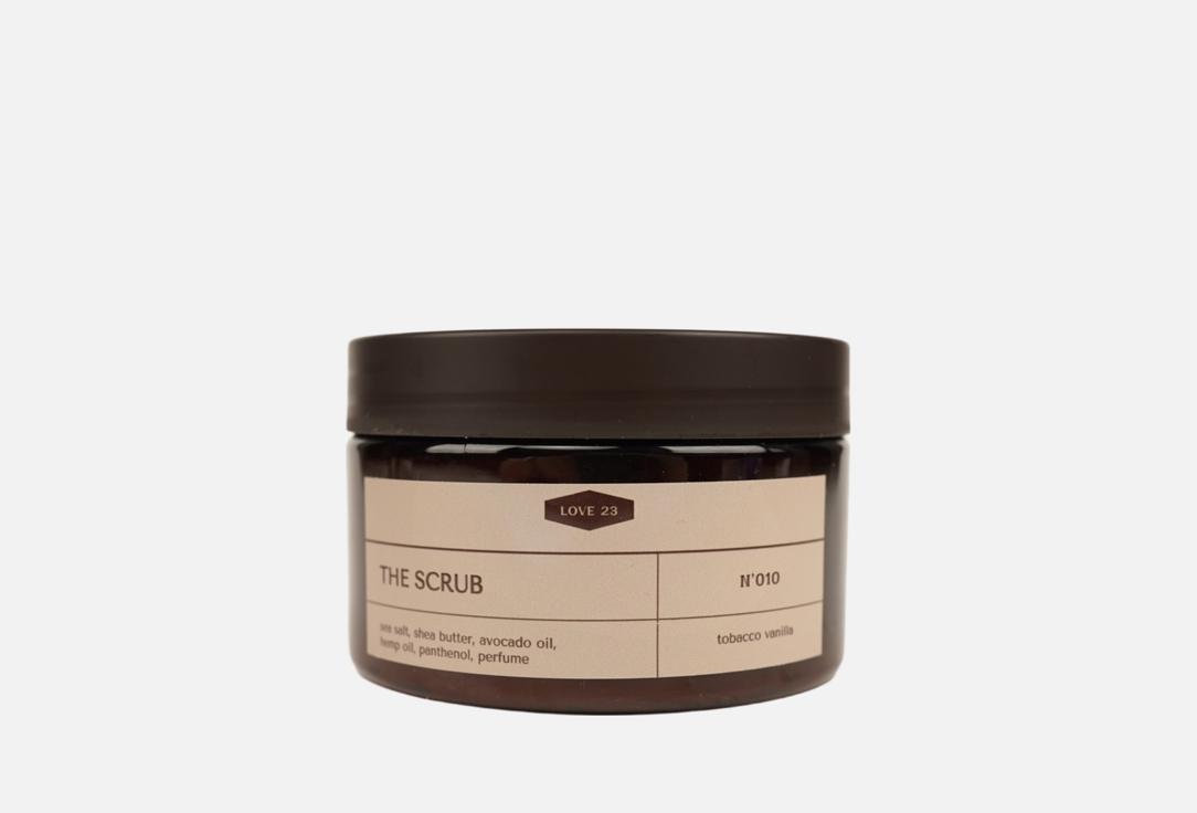 

Солевой полирующий скраб для тела LOVE.23, №010 tobacco vanila 450 г