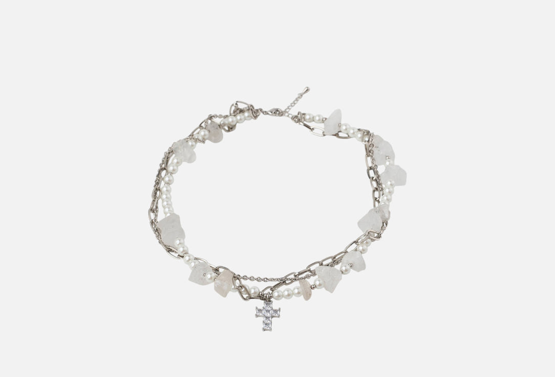 Изображение товара Колье 19.stone гранж с крестом