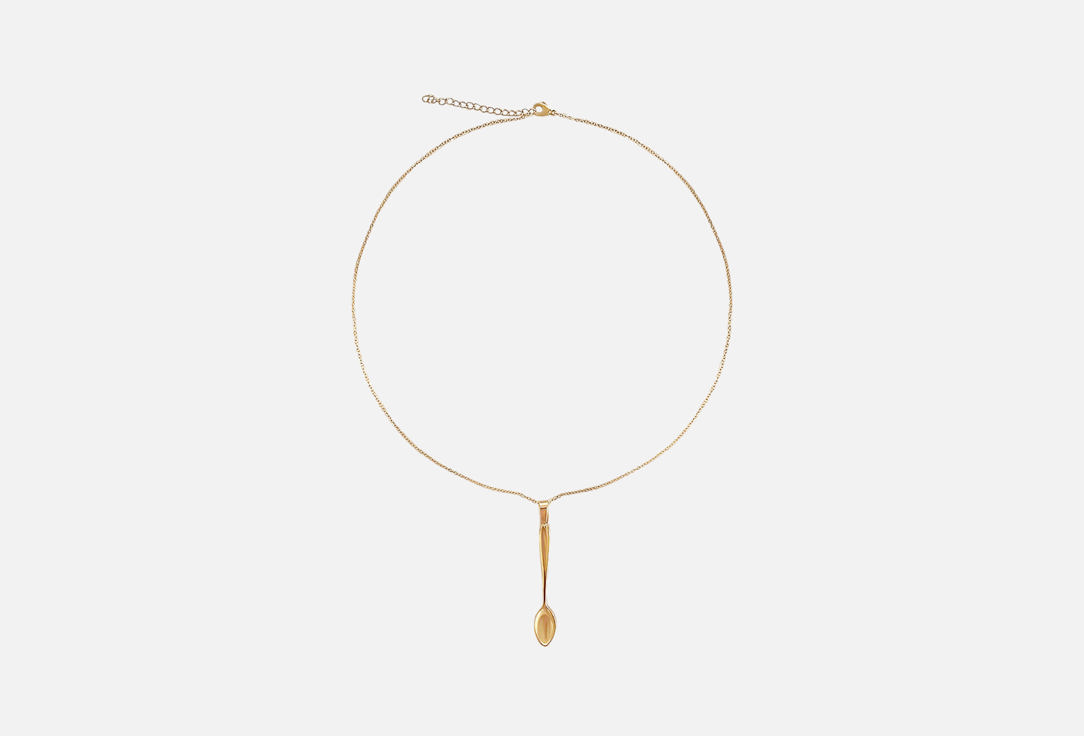 

Цепочка DIANEMUSSON, С подвеской золотая ложка 1 шт