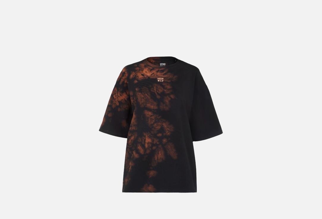 Футболка URBN WILD Bleached black XS мл