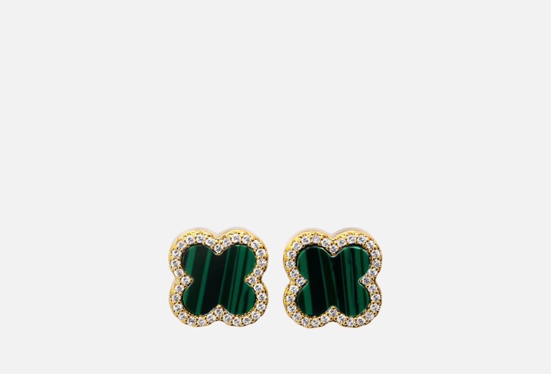 

Серьги MMPASSION.RUSH, Клевер 2 шт