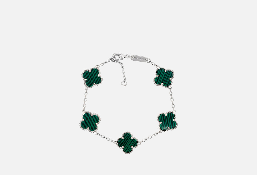 

Браслет MMPASSION.RUSH, Клевер Green Silver 1 шт