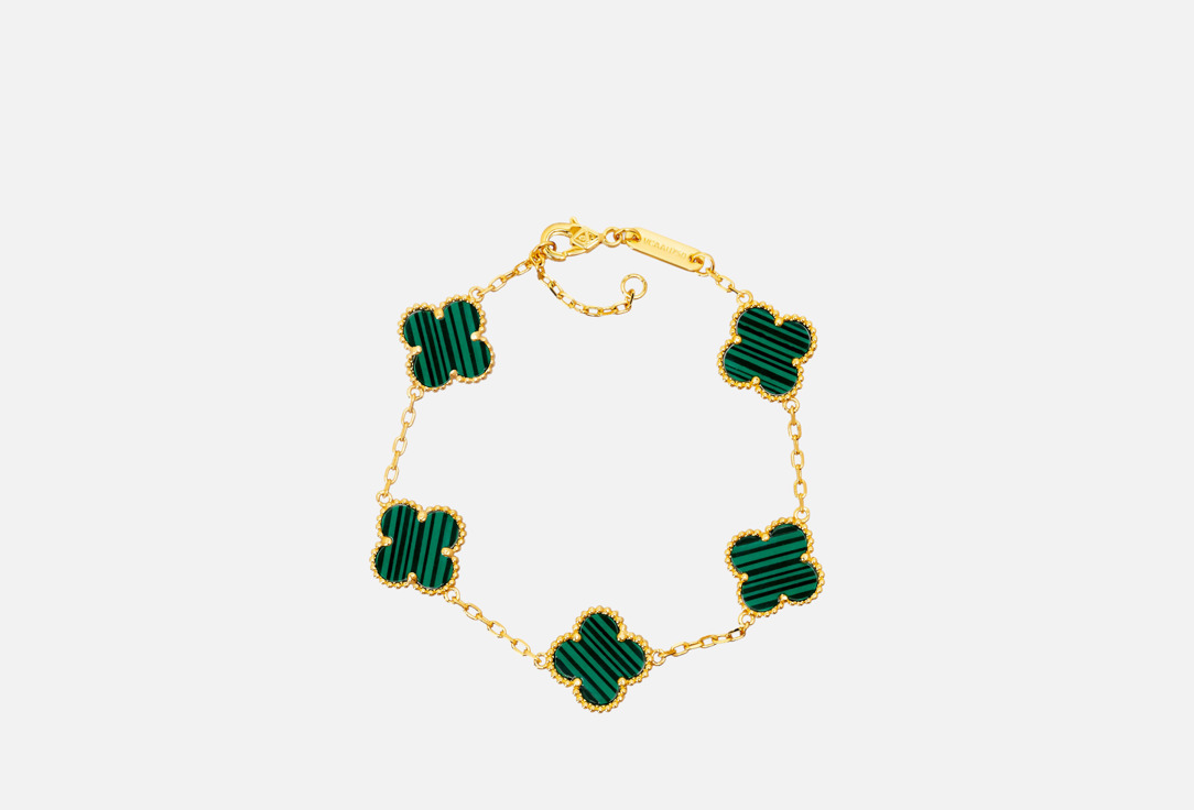 

Браслет MMPASSION.RUSH, Клевер зелено-золотой 1 шт