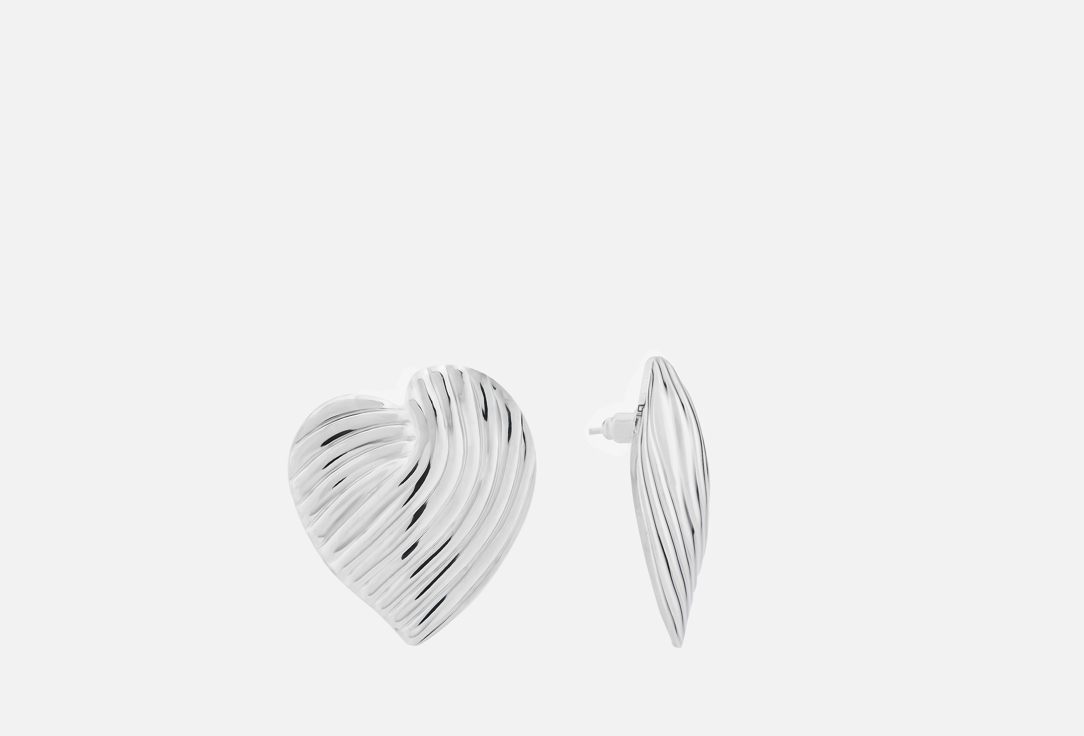 

Серьги 19.STONE, Сердечное царство 2 шт