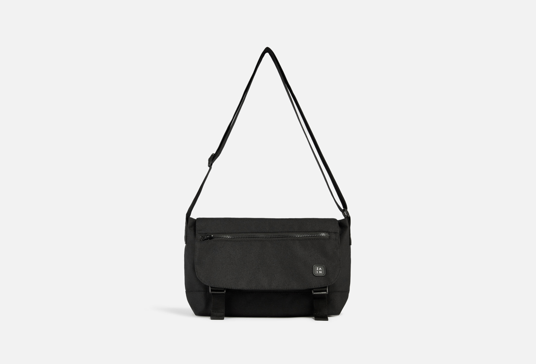 Изображение товара Стильная сумка на плечо ZAIN черная для мужчин и женщин, универсальный дизайн