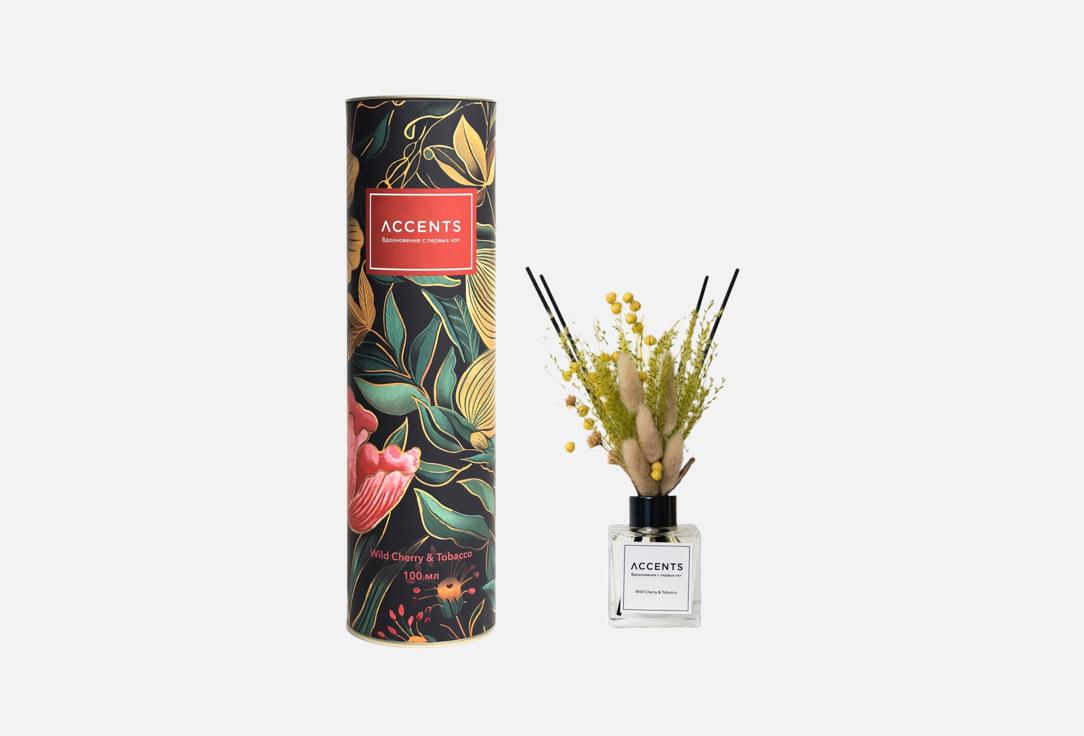 Изображение товара Аромадиффузор с сухоцветами Accents WILD CHERRY & TOBACCO