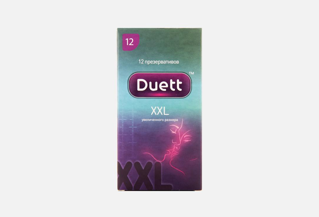 Изображение товара Презервативы Duett XXL увеличенного размера с гель-смазкой надежные и комфортные