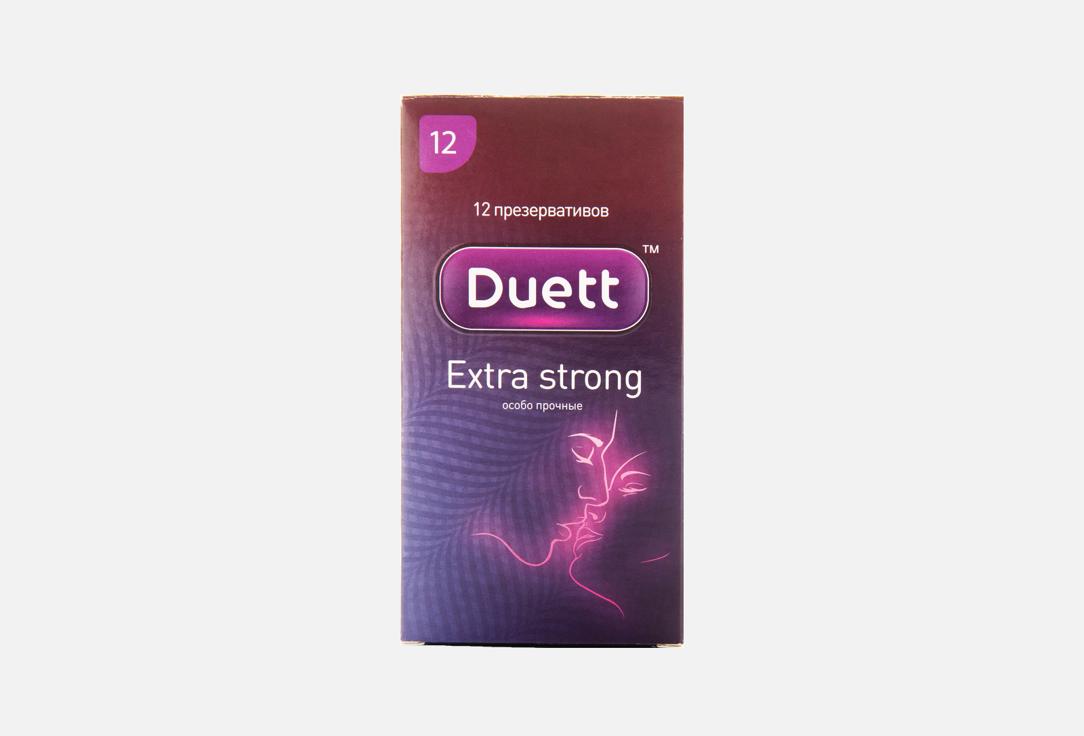 Изображение товара Презервативы Duett Extra Strong 180 мм, гипоаллергенные, прочные, телесного цвета
