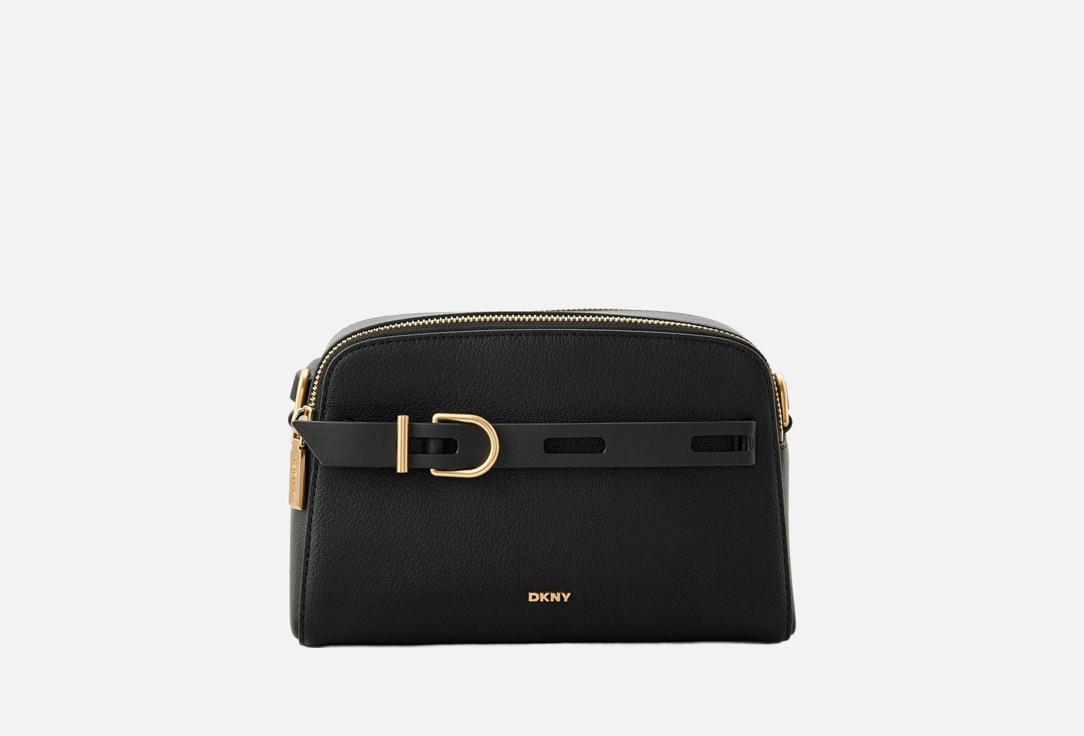 

Сумка кросс-боди кожаная DKNY, Черный, ONYX черный