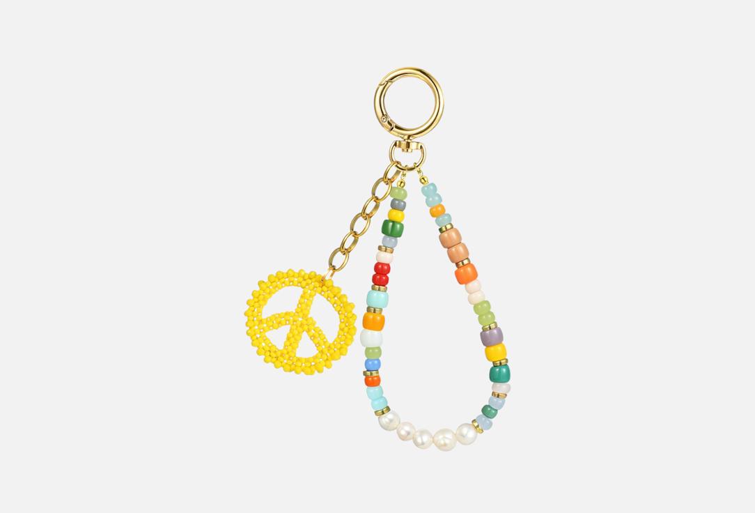 

Брелок REBELLIOUS, Мультиколор, Because, I`m happy