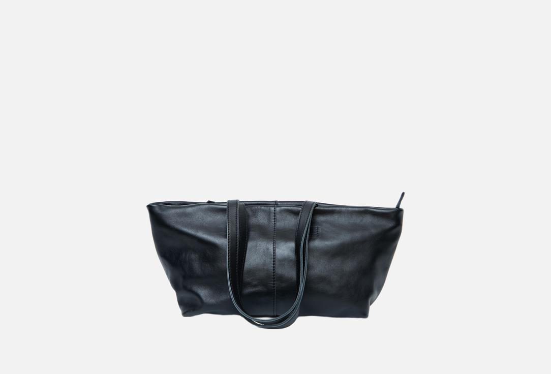 

Сумка-шопер кожаная SHERWD, Черный, Madeleine small black