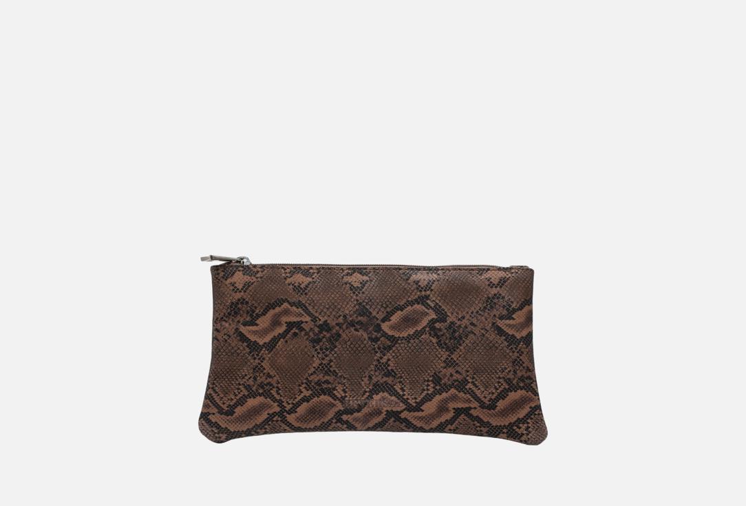 Изображение товара Косметичка Reversal Змея-коричневая