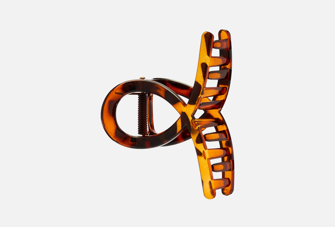 

Крабик для волос MONTE VITA, Коричневый, Глянцевый черепаховый, 8 см 1 шт