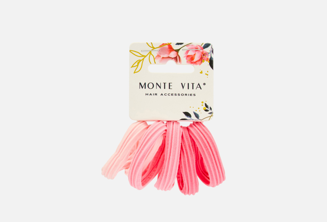 Изображение товара Резинки для волос Monte Vita Пастельно-розовые