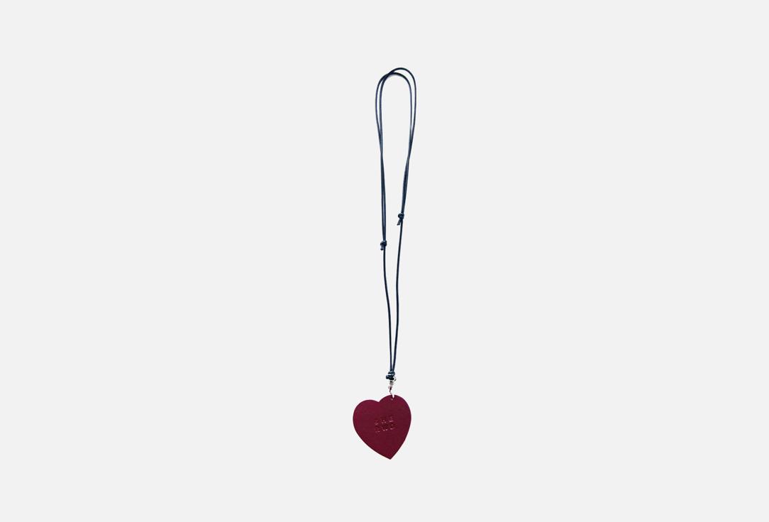 

Подвеска SHERWD, Heart pendant red 1 шт