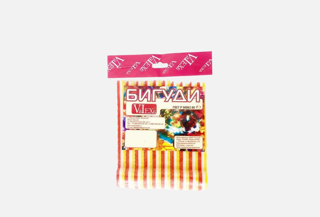 Изображение товара Набор мягких бигуди для волос Valexa Снежинка