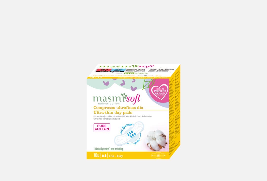 

Прокладки MASMI, NATURAL COTTON SOFT 10 шт