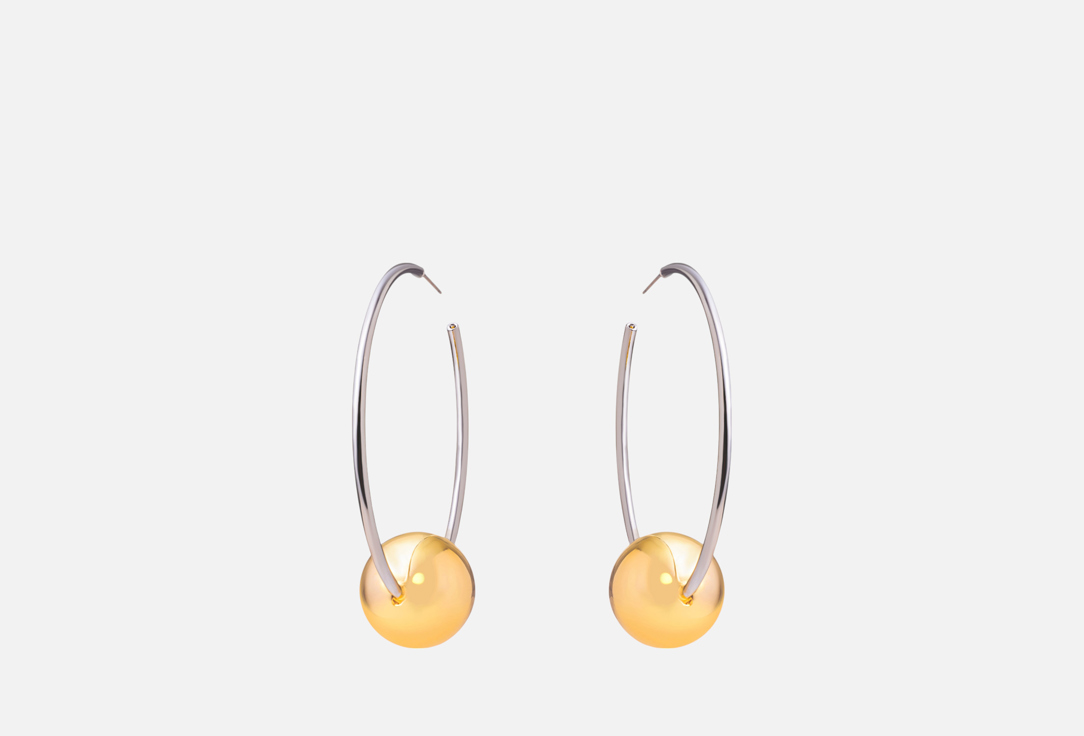 Изображение товара Серьги Attribute Shop с шаром Биколор